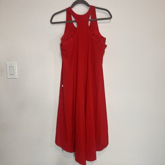 Halara Dress Size S Red Breezeful Sleeveless Racerback Built In Bra Pockets NWT - Picture 9 of 15